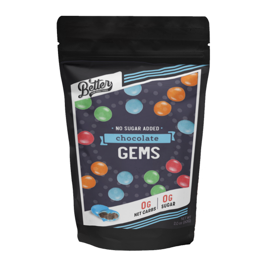 Keto Chocolate Gem's 2oz (M&M's 6pk)