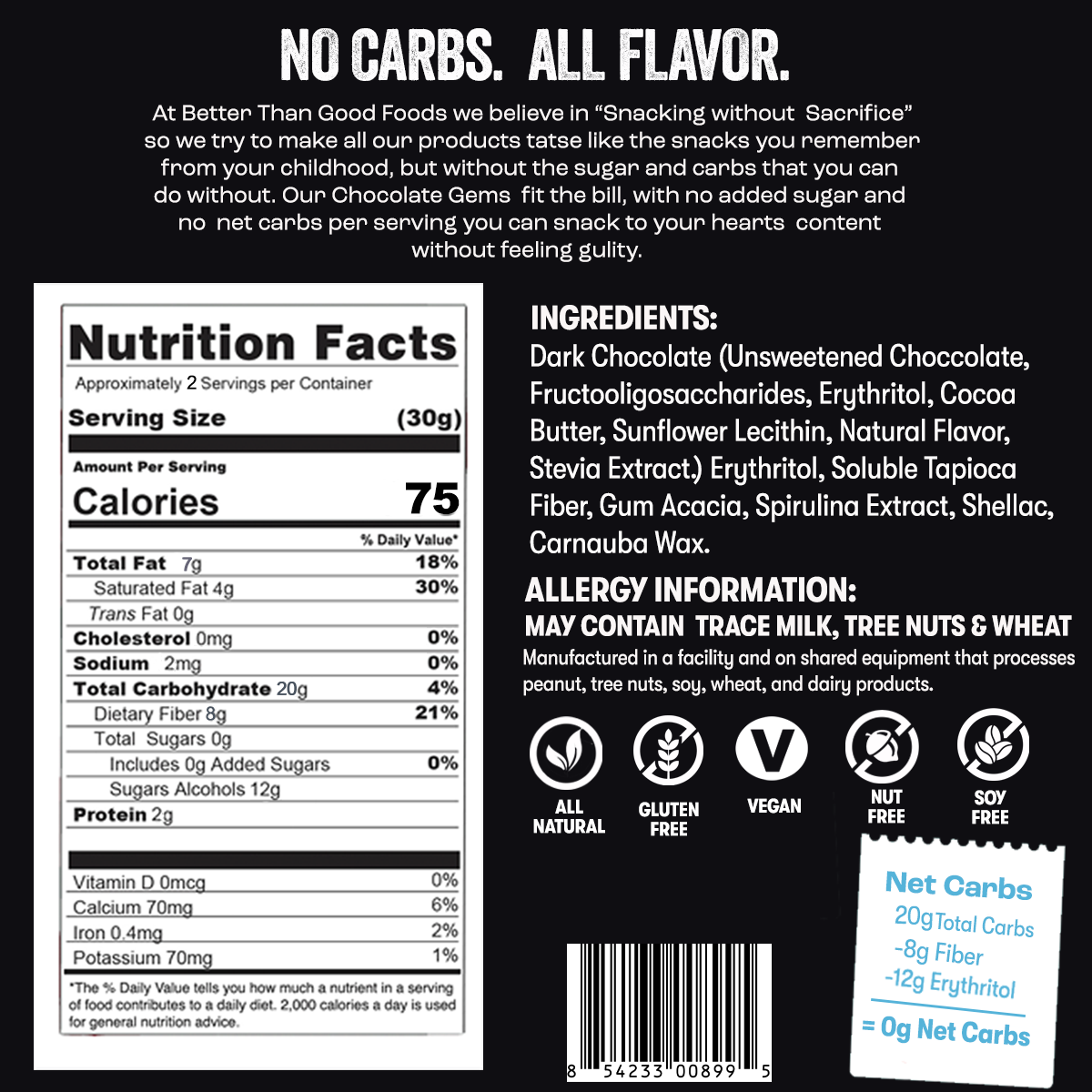 Keto Gem's (M&M's) (6pk)