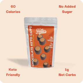Low Carb Chocolate Peanut Butter Cups 6oz (2pack)