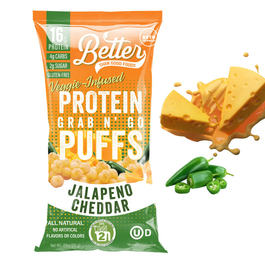 Protein Crisps 12pk - Baked Cheddar