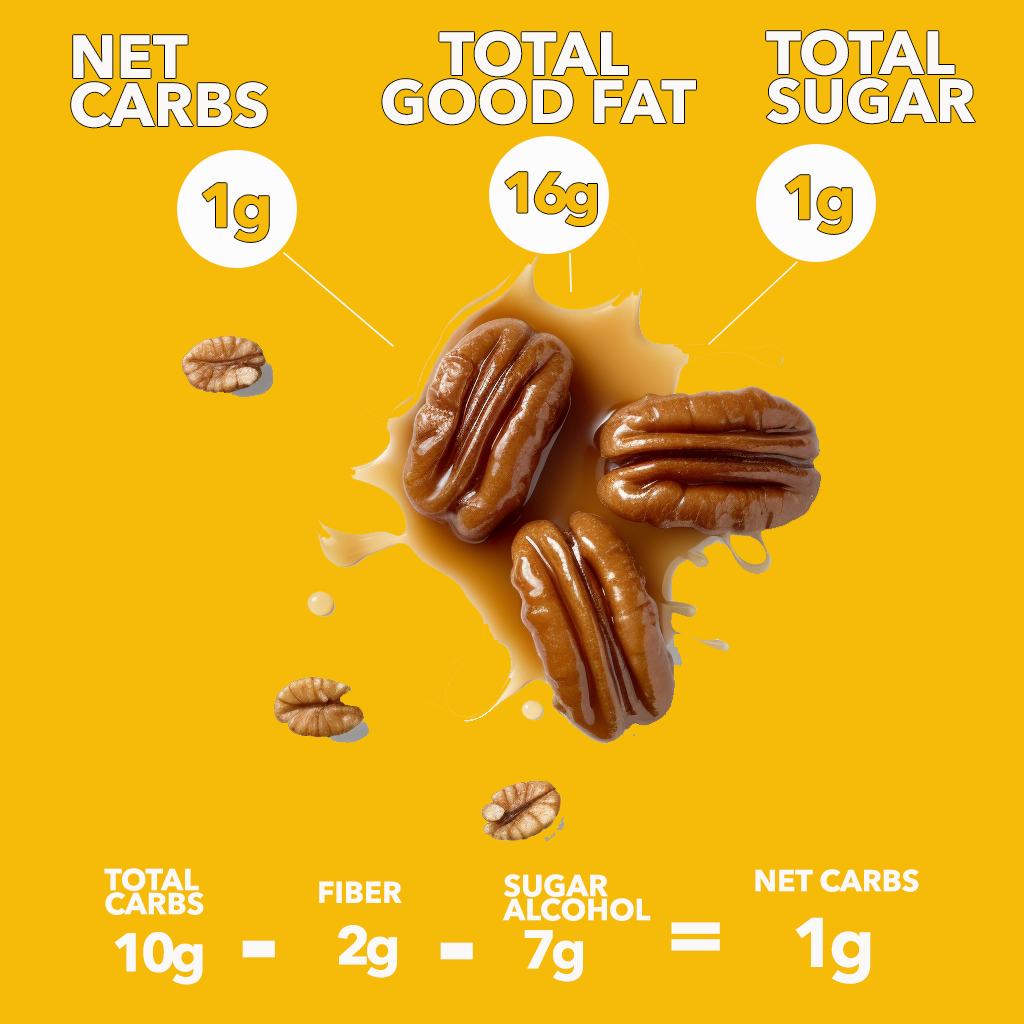 Keto Maple Glaze Pecans (6.0 oz Bag, 2pk)