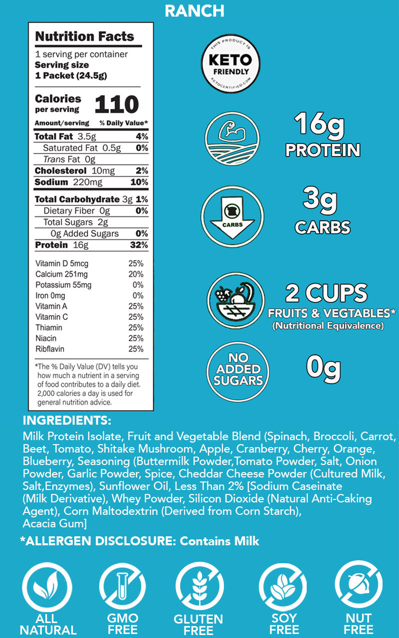 Ranch Protein Crisp (12pk) by Better Than Good