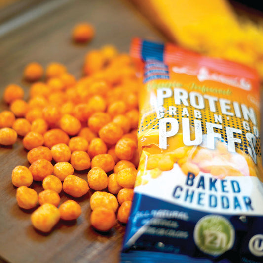 Protein Crisps 12pk - Baked Cheddar
