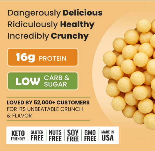 Salted Caramel Protein Crisps