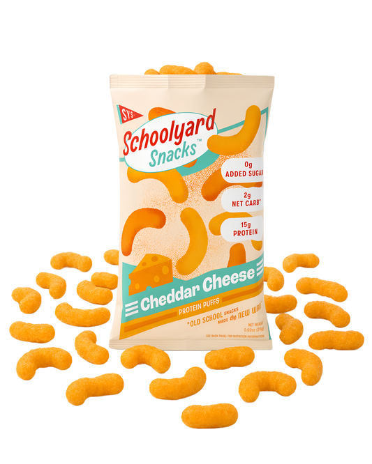 Cheddar Protein Puffs