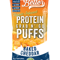 Baked Cheddar Protein Crisps