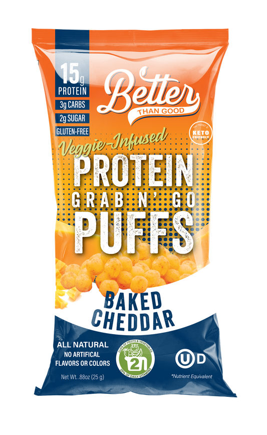 Protein Crisps 12pk - Baked Cheddar