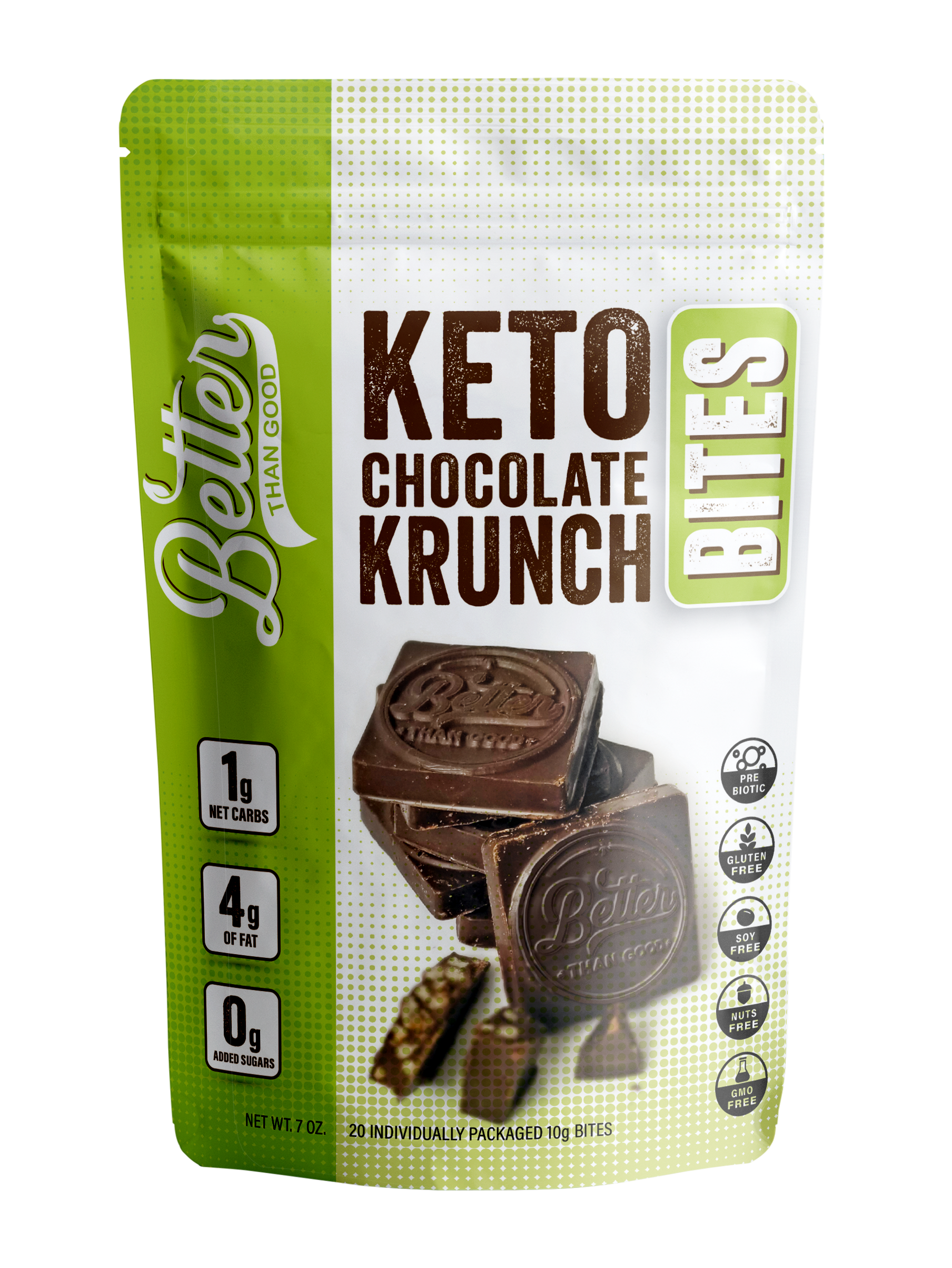 Keto Chocolate Bark Bites 3oz  (2pk)