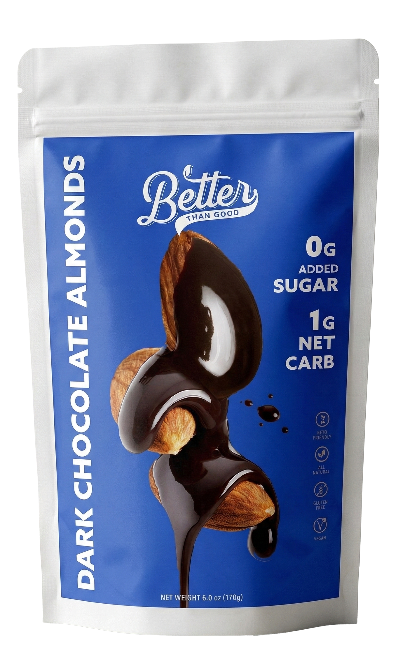 Keto Almonds (6.0 oz Bag, 2pk)