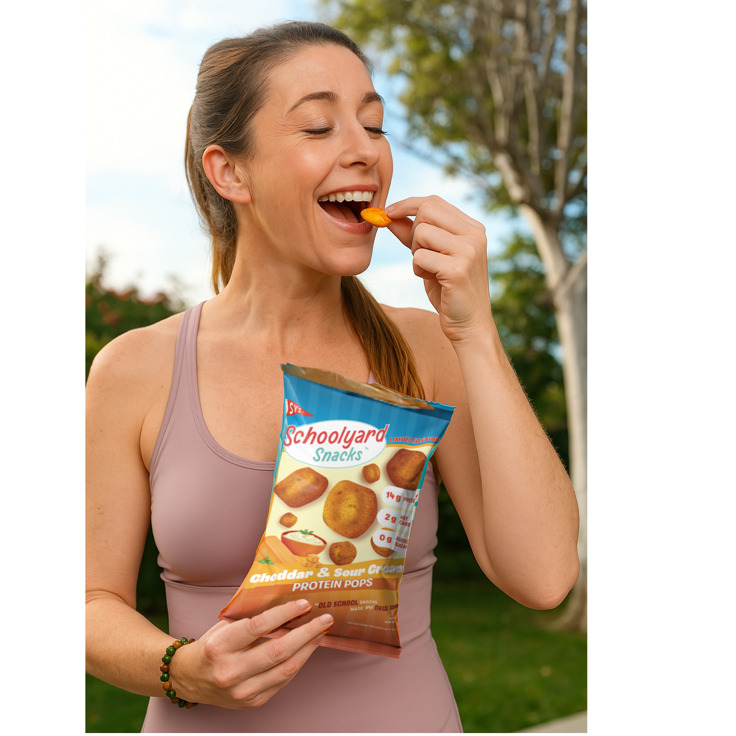 NEW Cheddar & Sour Cream Protein Pops (Chips)