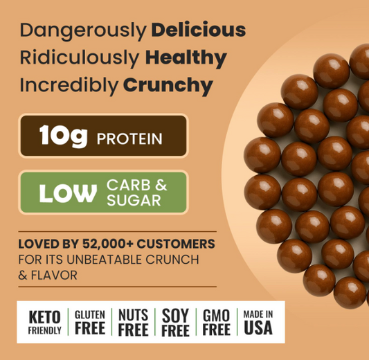 Protein Chocolate Coated Crisps