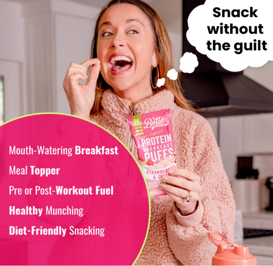 Strawberries & Cream Protein Crisps