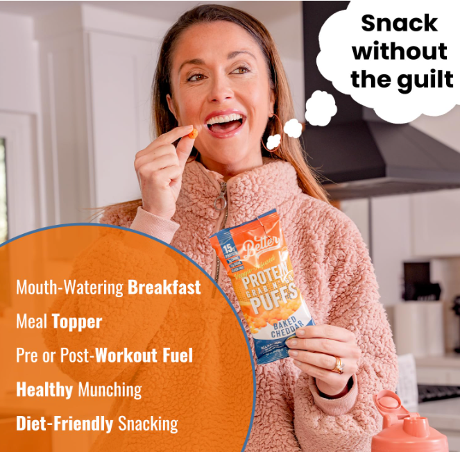 Baked Cheddar Protein Crisps