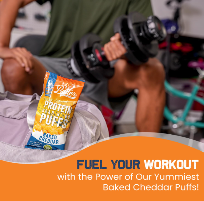 Baked Cheddar Protein Crisps