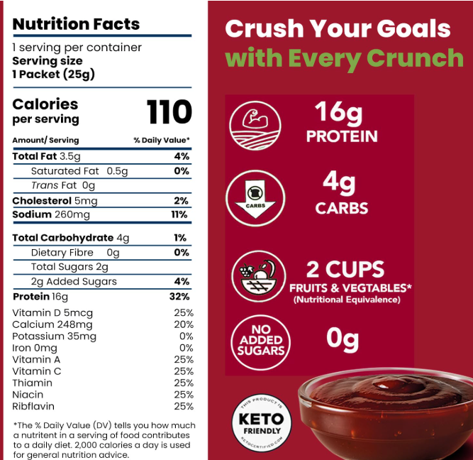 Tangy BBQ Protein Crisps