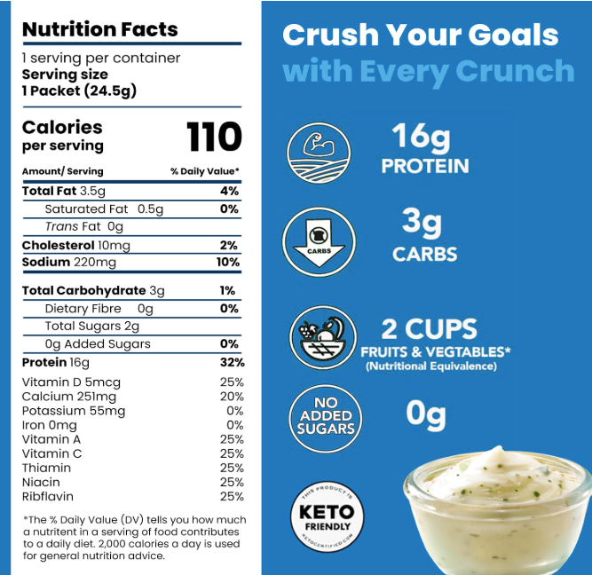 Ranch Protein Crisps