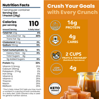 Salted Caramel Protein Crisps