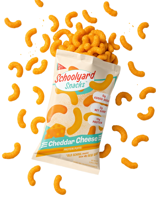Cheddar Protein Puffs