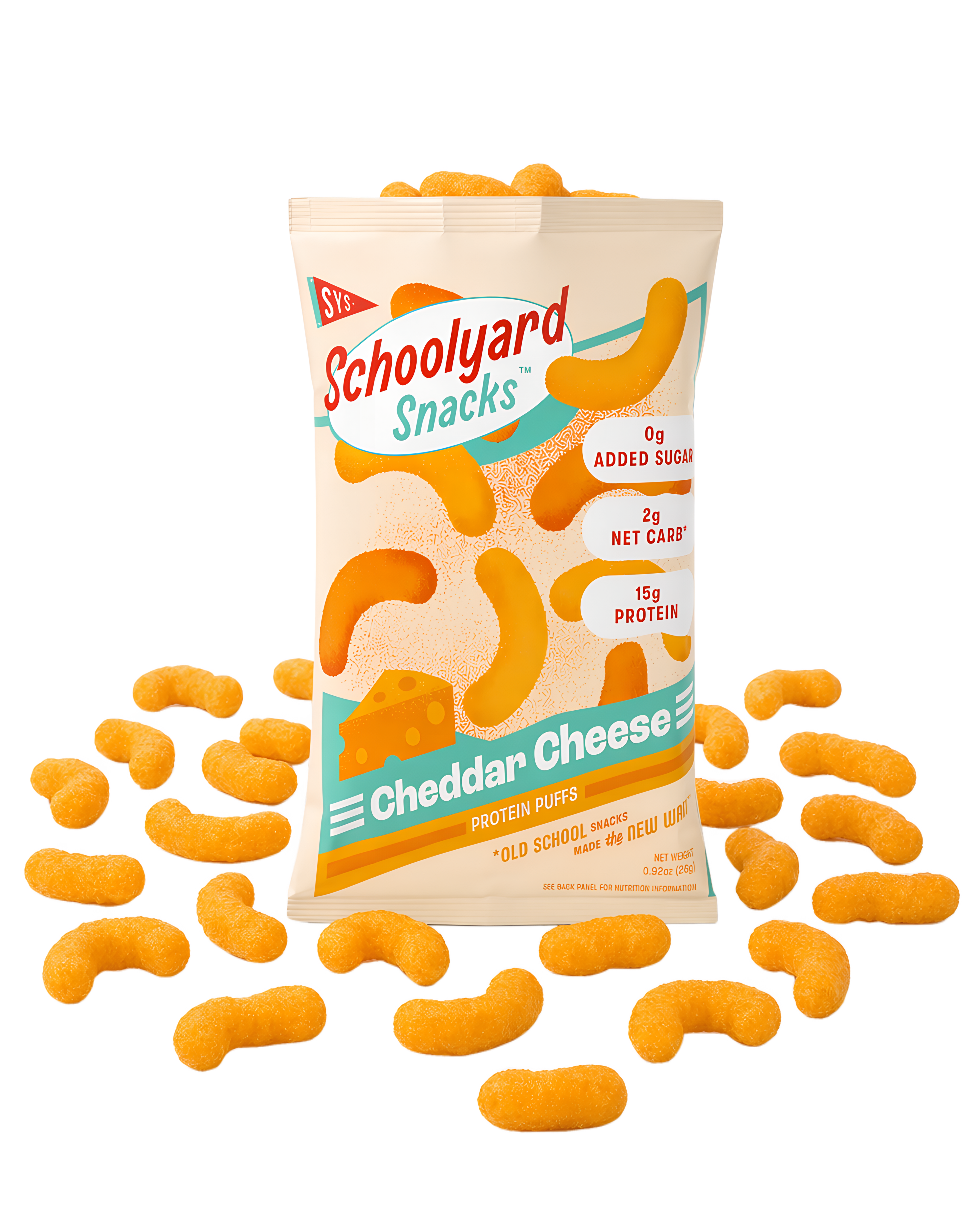 Cheddar Protein Puffs