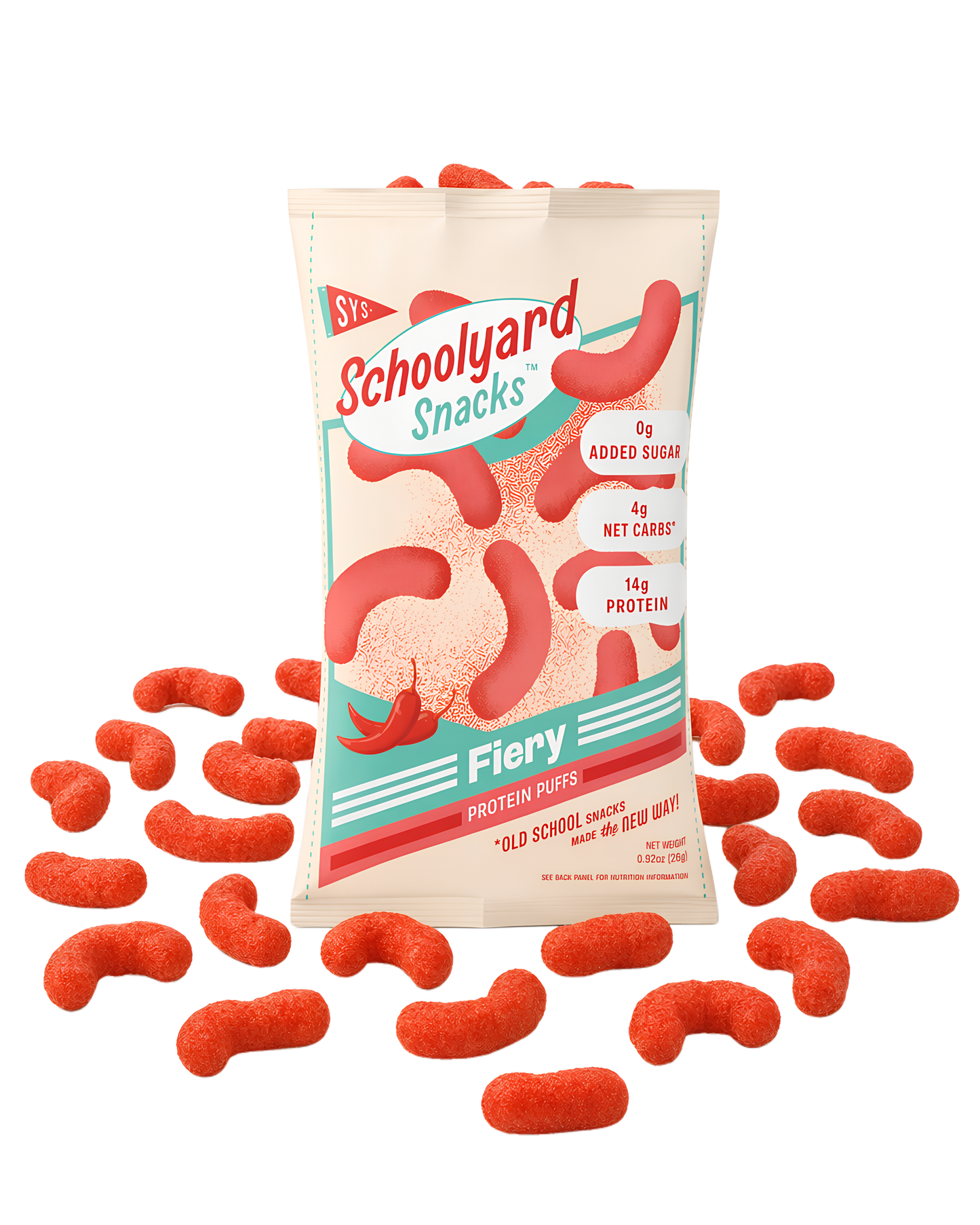 Fiery Protein Puffs